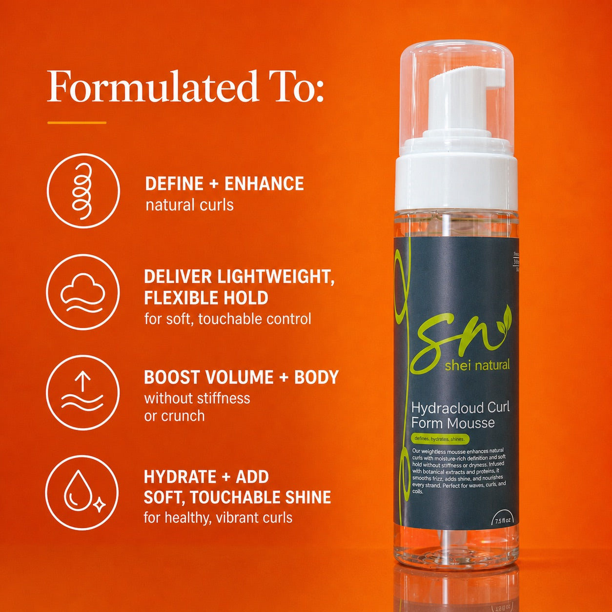 Hydracloud Curl Form Mousse